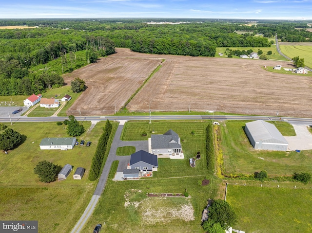 20843 Country Rd, Georgetown, DE 19947 - aerial view of property and surrounding area featuring rural landscape
