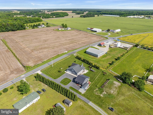 20843 Country Rd, Georgetown, DE 19947 - overview of rural landscape with abundant farmland