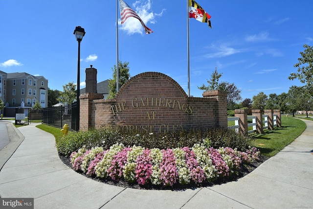 8609 Wintergreen Ct Unit 304, Odenton, MD 21113 - view of community sign