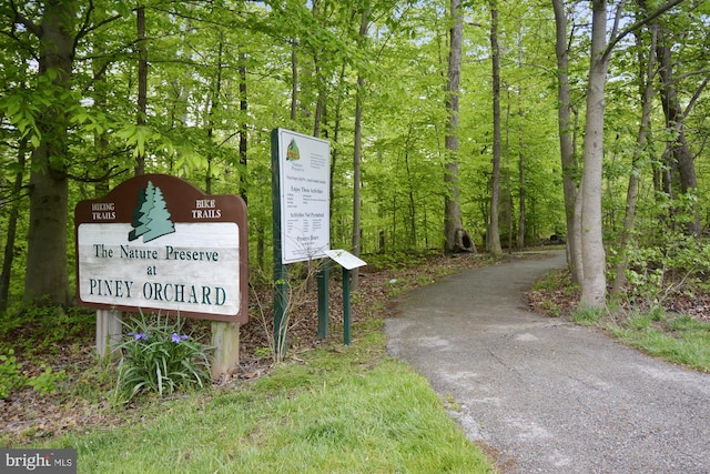 8609 Wintergreen Ct Unit 304, Odenton, MD 21113 - view of community with asphalt driveway