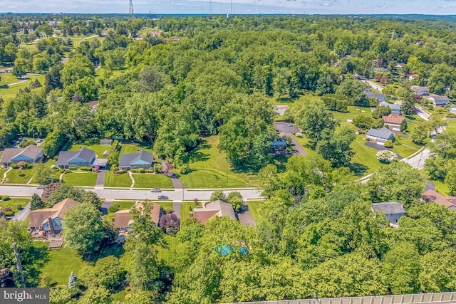 7715 Doe Ln, Glenside, PA 19038 - aerial view of property and surrounding area with nearby suburban area and a heavily wooded area