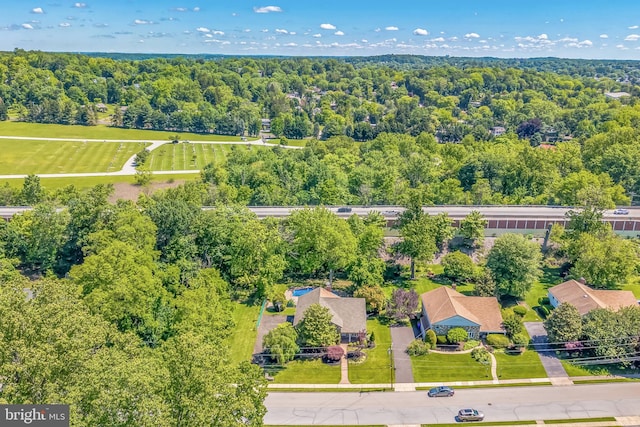 7715 Doe Ln, Glenside, PA 19038 - drone / aerial view of a forest