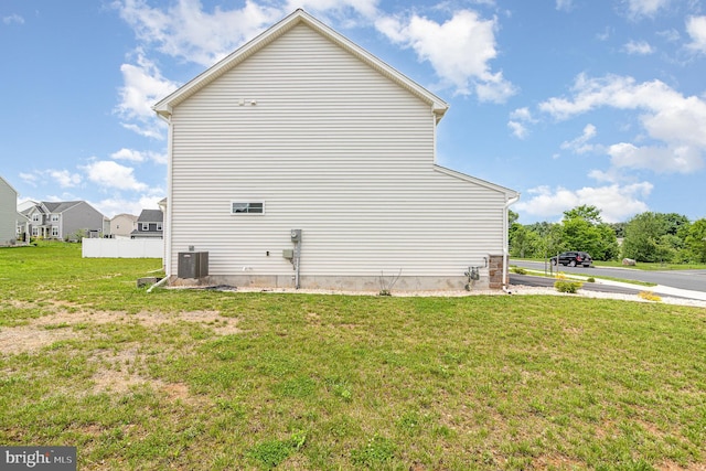 6320 Neha Dr, Mechanicsburg, PA 17050 - view of home's exterior with central AC