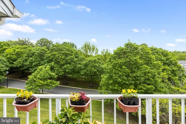 3214 Charing Cross Unit 18, Wilmington, DE 19808 - view of green lawn featuring a balcony