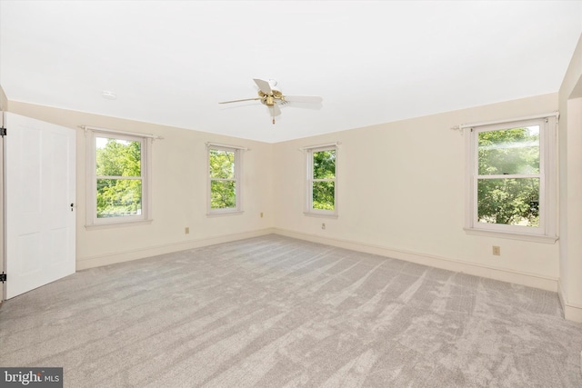 8423 Yellow Springs Rd, Frederick, MD 21702 - carpeted spare room featuring a ceiling fan and baseboards
