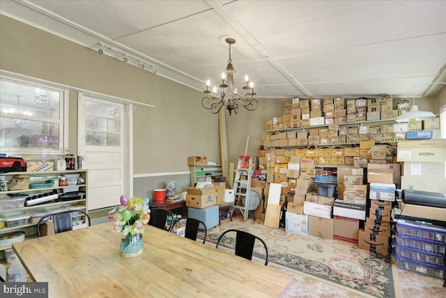 410 Windsor St, Wyomissing, PA 19610 - dining area with a chandelier