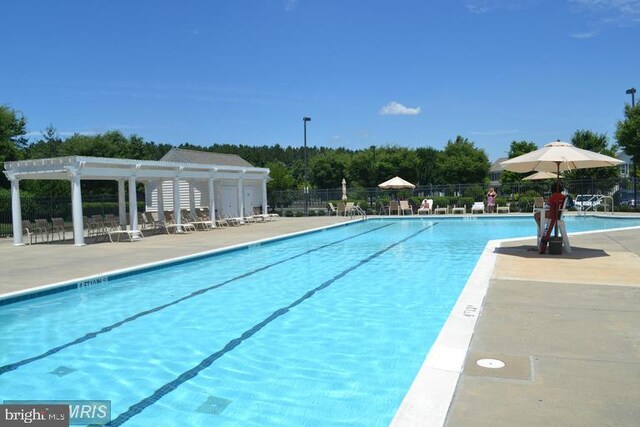 7482 Jeffreys Way, Easton, MD 21601 - community pool with a pergola