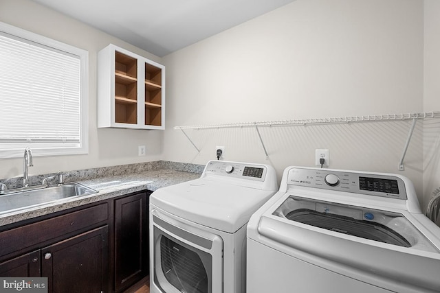 6712 Ridgecrest Rd, New Market, MD 21774 - laundry room with washing machine and dryer and cabinet space