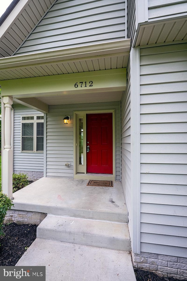 6712 Ridgecrest Rd, New Market, MD 21774 - view of exterior entry