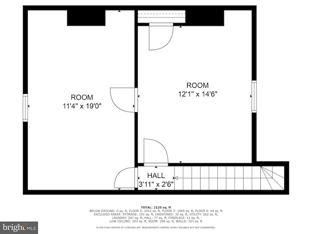 915 Stiles St, Baltimore, MD 21202 - floor plan / room layout