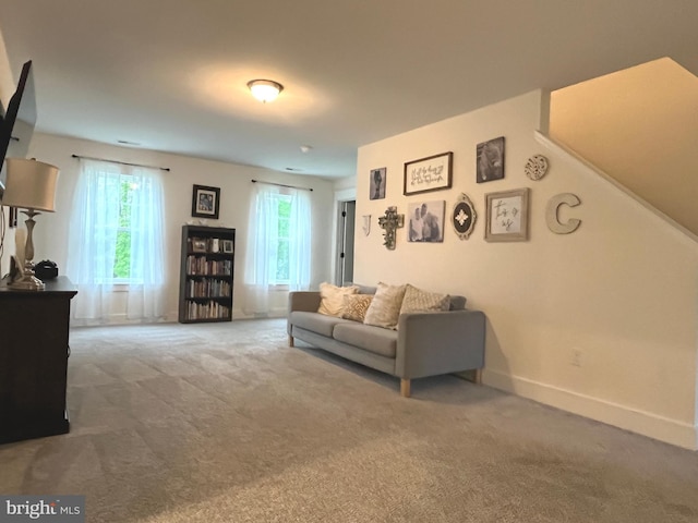 16801 Chalet Ct, Chesterfield, VA 23832 - living area featuring carpet flooring and baseboards