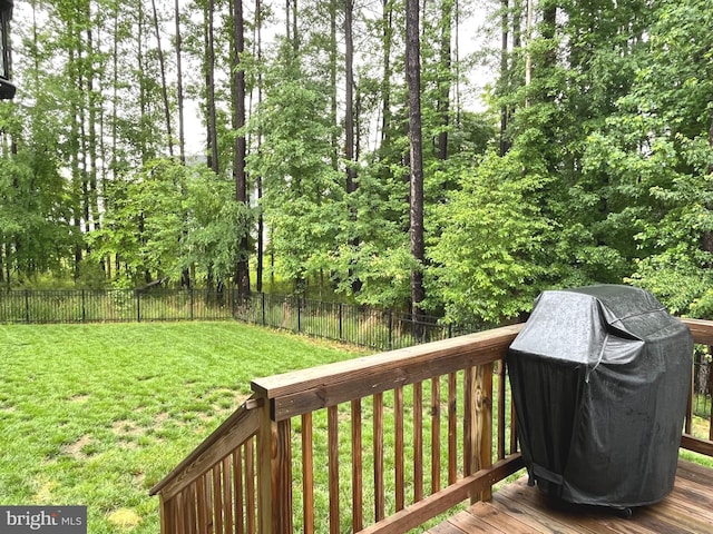 16801 Chalet Ct, Chesterfield, VA 23832 - deck with a grill