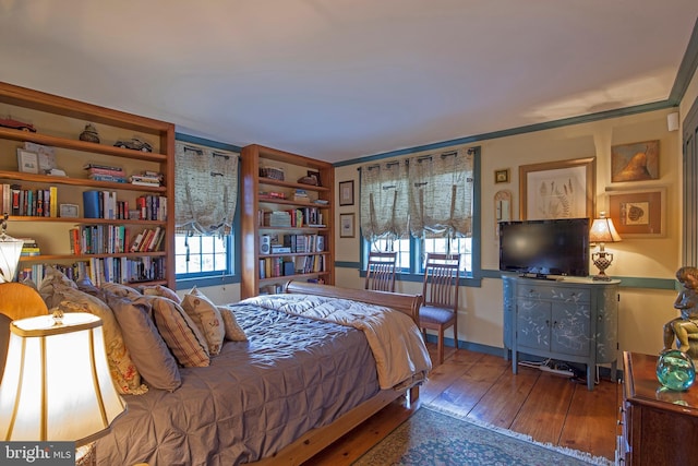 1249 Pebble Hill Rd, Doylestown, PA 18901 - bedroom featuring hardwood / wood-style flooring