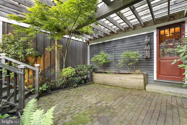 1249 Pebble Hill Rd, Doylestown, PA 18901 - view of patio with a pergola