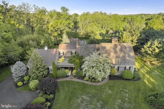 1249 Pebble Hill Rd, Doylestown, PA 18901 - view of property location with a heavily wooded area