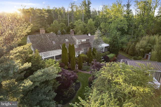 1249 Pebble Hill Rd, Doylestown, PA 18901 - aerial view of a forest