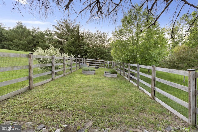 1249 Pebble Hill Rd, Doylestown, PA 18901 - view of yard with a vegetable garden