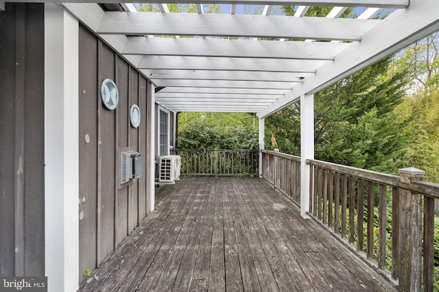1249 Pebble Hill Rd, Doylestown, PA 18901 - deck featuring a pergola