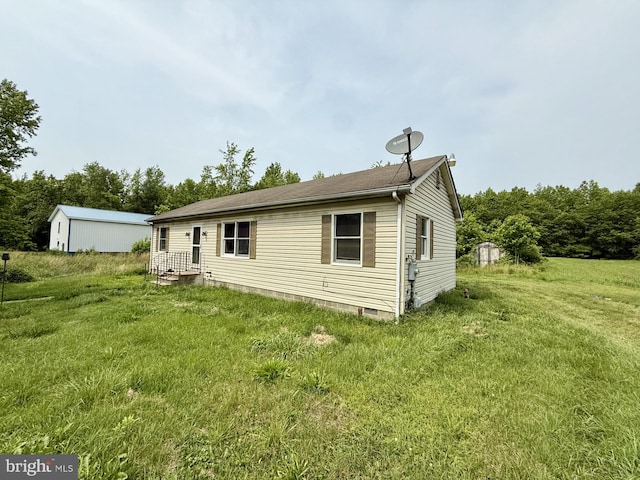 1170 Proctors Purchase Rd, Hartly, DE 19953 - back of house with a yard
