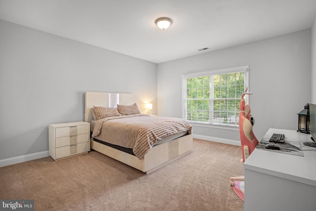 2 Jessica Ct, Tabernacle, NJ 08088 - bedroom with light colored carpet, baseboards, and an office area