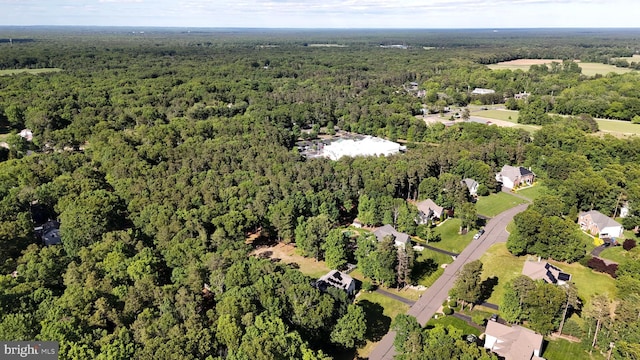 2 Jessica Ct, Tabernacle, NJ 08088 - aerial overview of property's location featuring a heavily wooded area