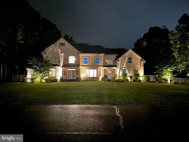 2 Jessica Ct, Tabernacle, NJ 08088 - view of front facade with a lawn