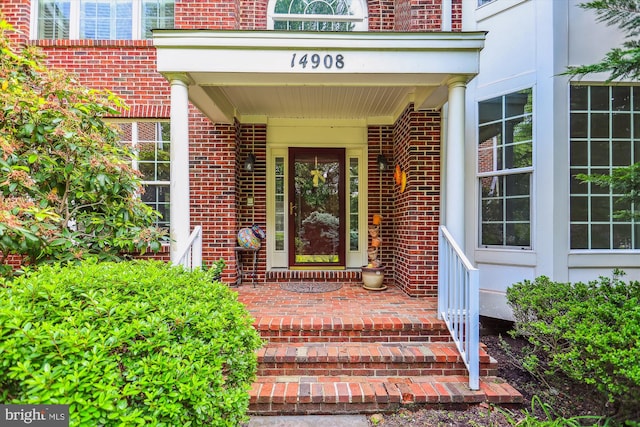 14908 Little Bennett Dr, Clarksburg, MD 20871 - entrance to property with brick siding
