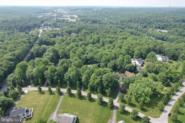 14908 Little Bennett Dr, Clarksburg, MD 20871 - bird's eye view of a heavily wooded area