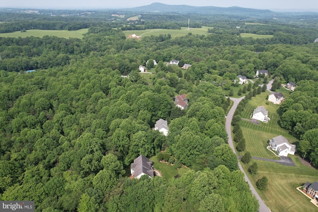 14908 Little Bennett Dr, Clarksburg, MD 20871 - aerial view of property and surrounding area with a heavily wooded area