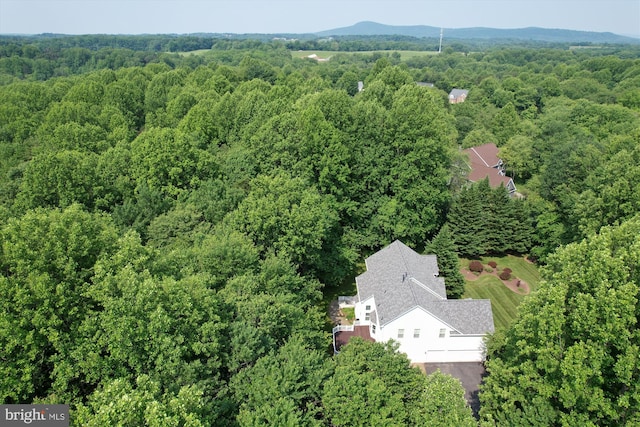 14908 Little Bennett Dr, Clarksburg, MD 20871 - aerial view of property and surrounding area featuring a heavily wooded area