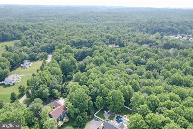 14908 Little Bennett Dr, Clarksburg, MD 20871 - drone / aerial view of a heavily wooded area