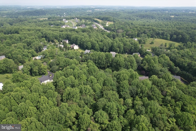 14908 Little Bennett Dr, Clarksburg, MD 20871 - aerial view of property and surrounding area with a forest