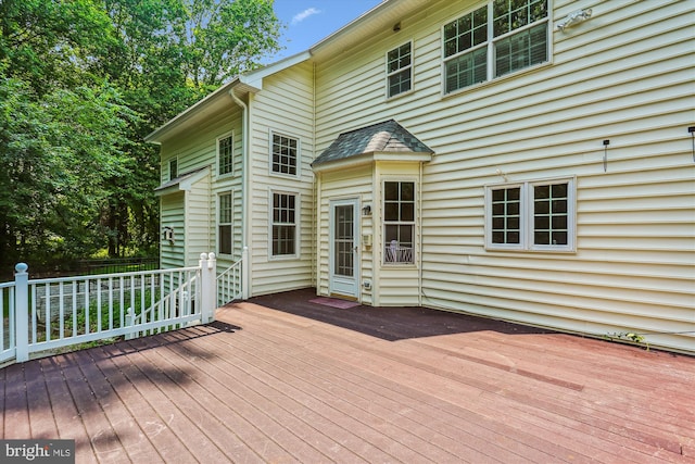 14908 Little Bennett Dr, Clarksburg, MD 20871 - view of wooden terrace