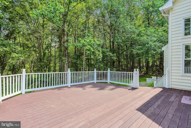 14908 Little Bennett Dr, Clarksburg, MD 20871 - view of wooden terrace