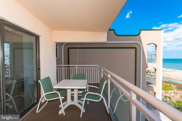 2901 Atlantic Ave Unit 404, Ocean City, MD 21842 - balcony with view of water and beach