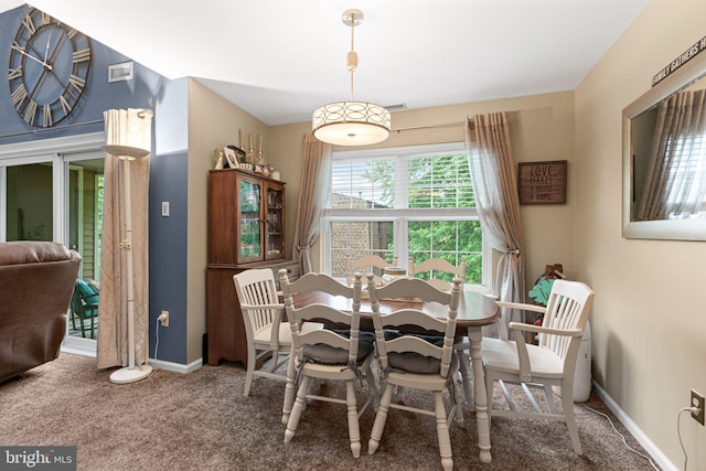 70302 Delaire Landing Rd Unit 302, Philadelphia, PA 19114 - carpeted dining area with baseboards