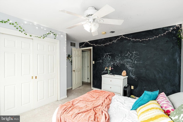 124 Kirschling Dr, Woolwich Twp, NJ 08085 - carpeted bedroom featuring a ceiling fan and baseboards