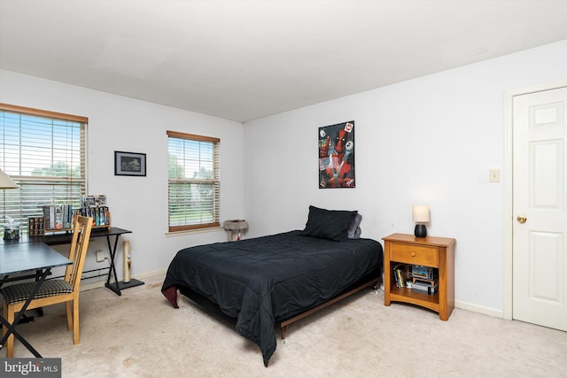 124 Kirschling Dr, Woolwich Twp, NJ 08085 - bedroom with light carpet, baseboards, and an office area