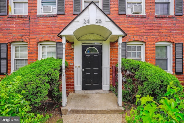 2425 E St NE, Washington, DC 20002 - doorway to property featuring brick siding