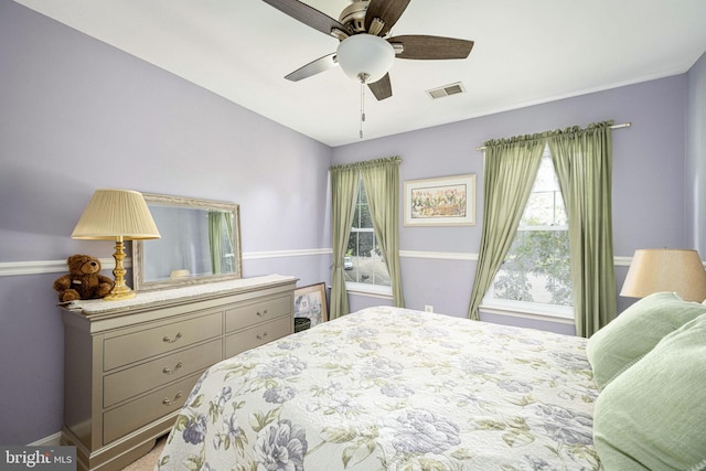 14 Baron Ct, Stafford, VA 22554 - bedroom featuring a ceiling fan and baseboards