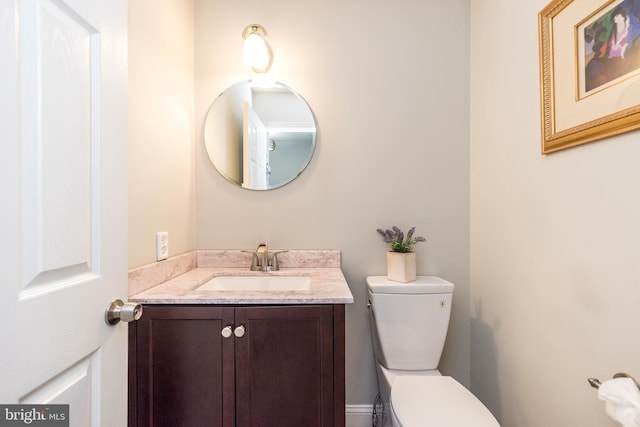 256 Rock Run Rd, Yardley, PA 19067 - half bath featuring toilet and vanity