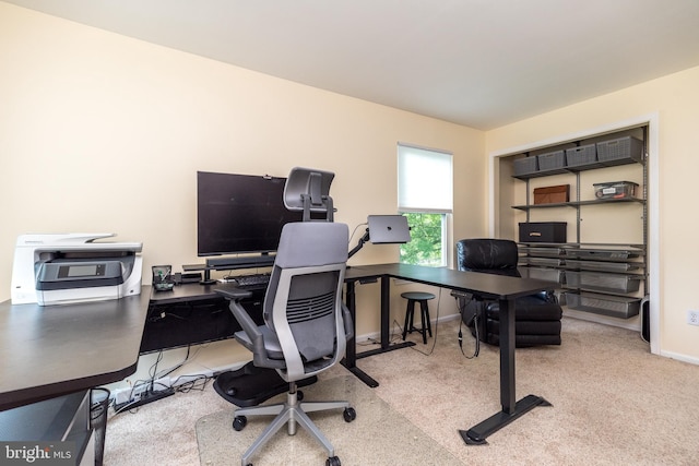 256 Rock Run Rd, Yardley, PA 19067 - carpeted office featuring baseboards