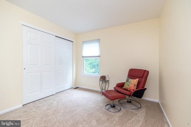 256 Rock Run Rd, Yardley, PA 19067 - living area featuring carpet flooring and baseboards
