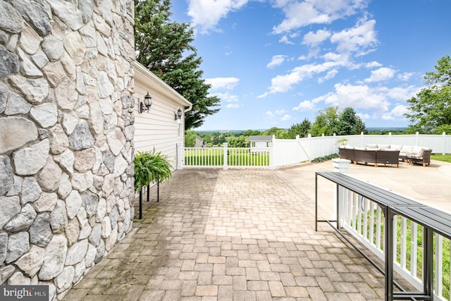 148 Lawn Rd, Palmyra, PA 17078 - view of patio / terrace with an outdoor living space