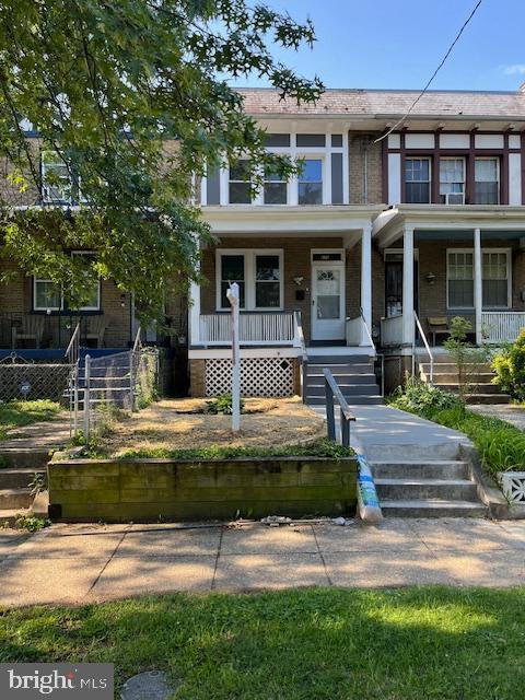 616 Hamilton St NW, Washington, DC 20011 - view of front of house with a porch