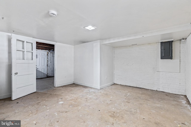 616 Hamilton St NW, Washington, DC 20011 - below grade area with electric panel and baseboards