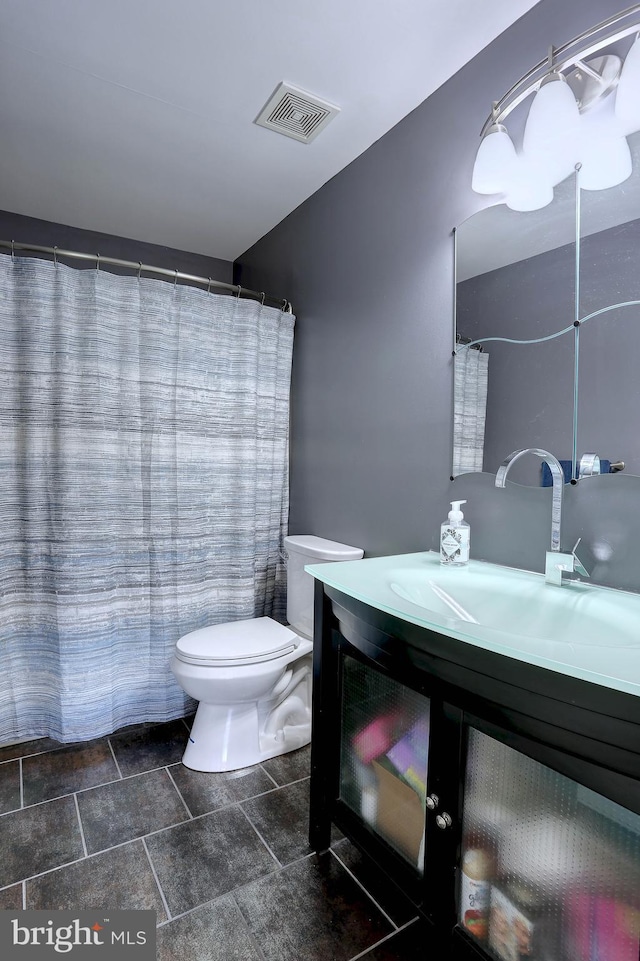 6224 Parkview Ct, Elkridge, MD 21075 - bathroom featuring vanity and toilet