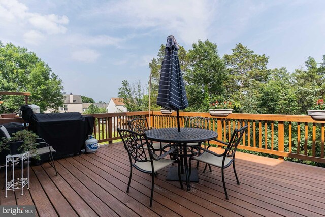 21008 Strawrick Ter, Ashburn, VA 20147 - deck featuring outdoor dining space
