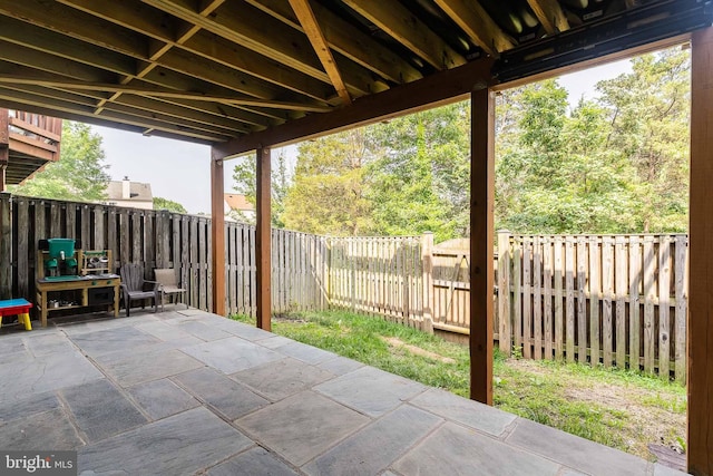 21008 Strawrick Ter, Ashburn, VA 20147 - fenced backyard with a patio area