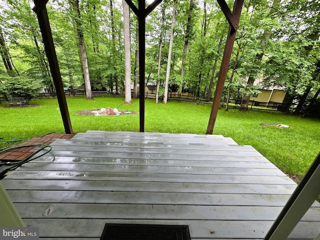 10920 Oakcrest Cir, New Market, MD 21774 - view of wooden deck
